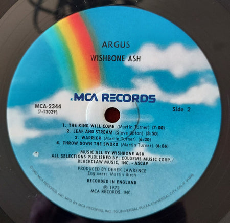 Wishbone Ash : Argus (LP, Album, RE)