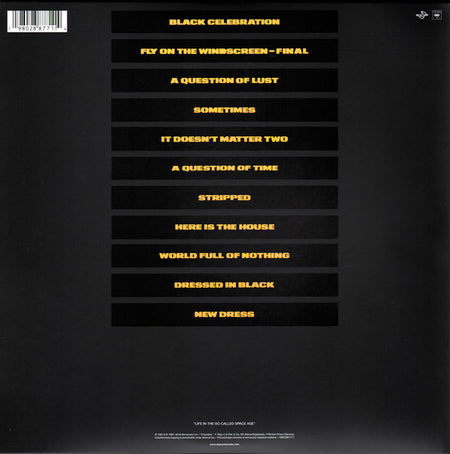 Depeche Mode : Black Celebration (LP, Album, RE, RM)