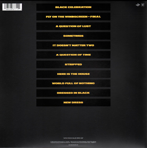 Depeche Mode : Black Celebration (LP, Album, RE, RM)