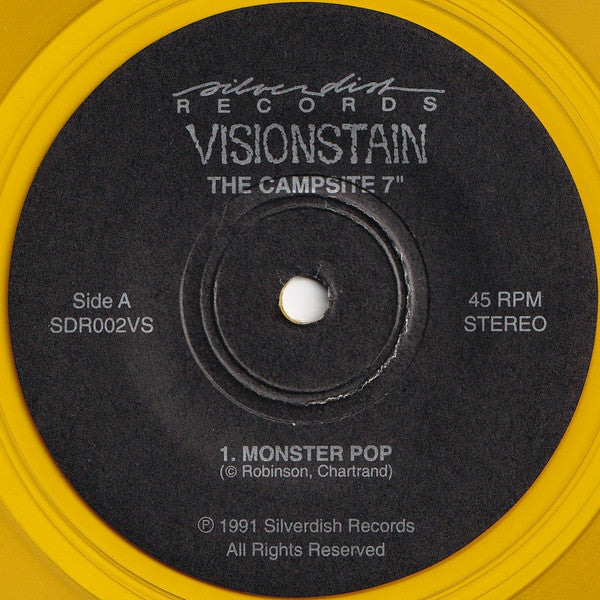Visionstain : The Campsite 7" (7", Single, Yel)