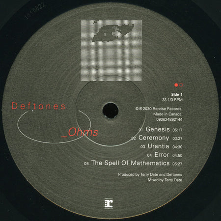 Deftones : _Ohms (LP, Album, RE)