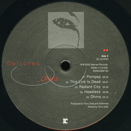 Deftones : _Ohms (LP, Album, RE)