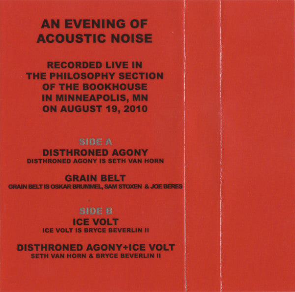 Various : Live At The Bookhouse (Cass, Ltd)