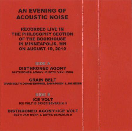 Various : Live At The Bookhouse (Cass, Ltd)