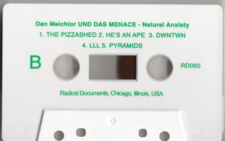 Dan Melchior Und Das Menace : Natural Anxiety (Cass, Album, Ltd)