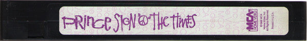Prince : Sign "O" The Times (VHS, NTSC)