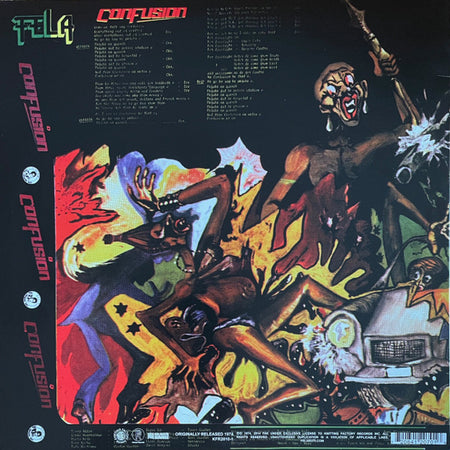 Fela Ransome-Kuti* & The Africa 70* : Confusion (LP, Album, RE)