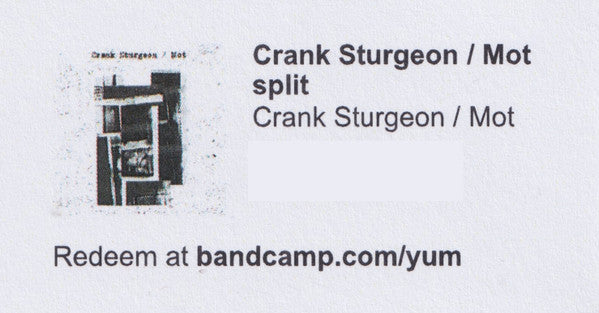 Crank Sturgeon / Mot (10) : Strep Team Go / Captive (Cass, Album, Ltd)
