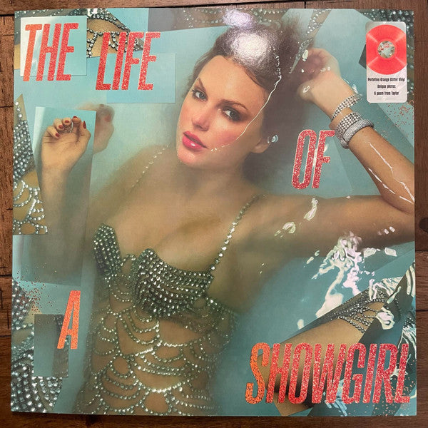 Taylor Swift : The Life Of A Showgirl (LP, Album, Ora)