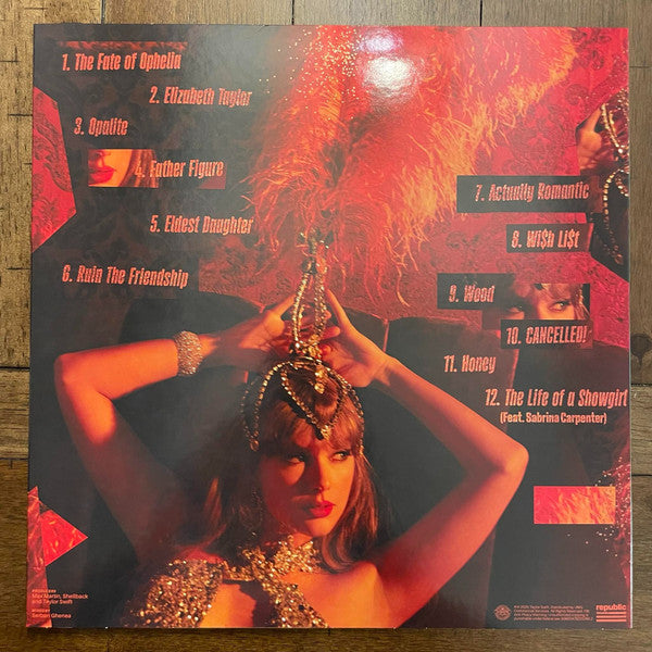 Buy Taylor Swift : The Life Of A Showgirl (LP, Album, Ora) from