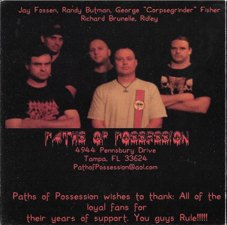 Paths Of Possession / Dark Faith : The Crypt Of Madness (CD, Album, Ltd)
