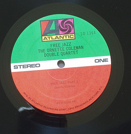 The Ornette Coleman Double Quartet : Free Jazz - A Collective Improvisation By (LP, RE, Gat)