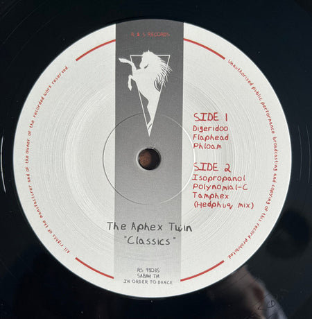 Aphex Twin : Classics (2xLP, Comp, RE, RM)