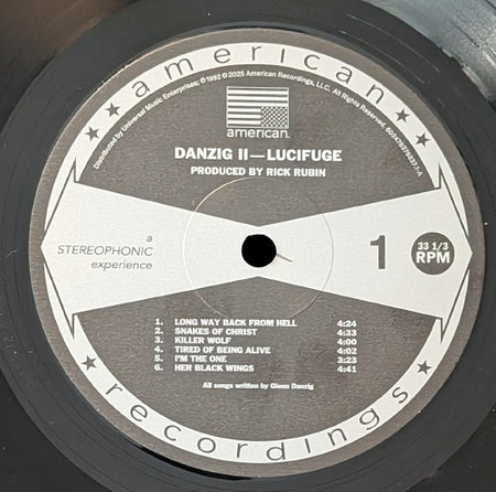 Danzig : Danzig II - Lucifuge (LP, Album, RE)