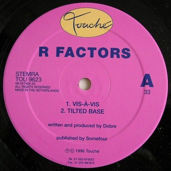 R Factors : Vis-À-Vis (12")