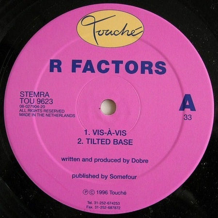 R Factors : Vis-À-Vis (12")