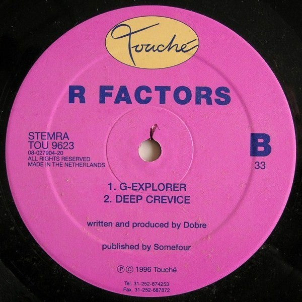 R Factors : Vis-À-Vis (12")