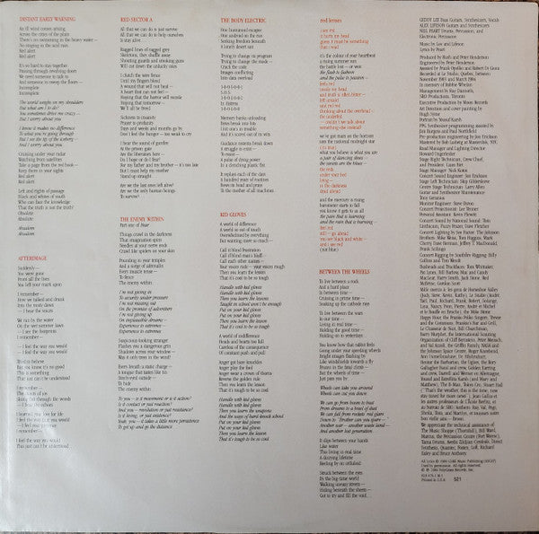 Rush : Grace Under Pressure (LP, Album, 72 )