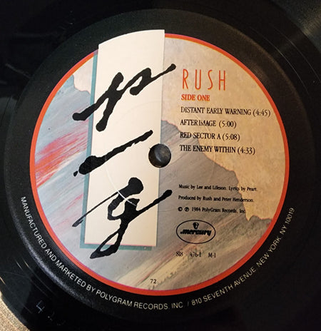 Rush : Grace Under Pressure (LP, Album, 72 )