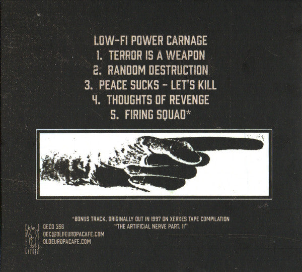 Dead Body Love : Low-Fi Power Carnage (CD, RE, RM)