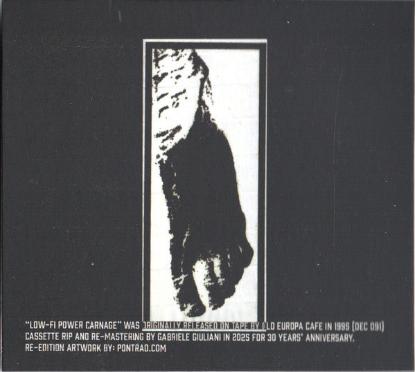 Dead Body Love : Low-Fi Power Carnage (CD, RE, RM)
