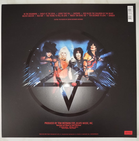 Mötley Crüe : Shout At The Devil (LP)