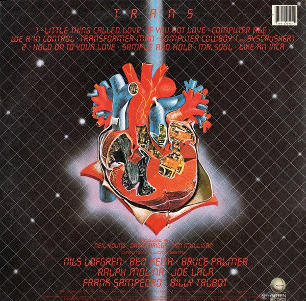 Neil Young : Trans (LP, Album, Ltd, M/Print, Qui)
