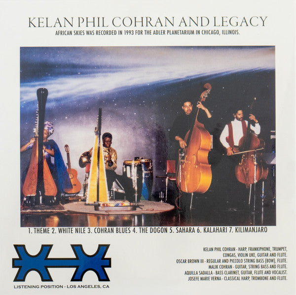 Phil Cohran And Legacy (25) : African Skies (LP, Album, Ltd, RE, 180)