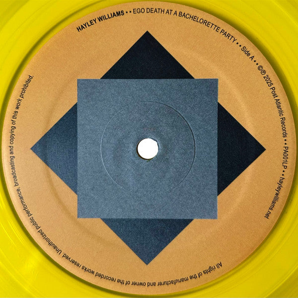 Hayley Williams : Ego Death At A Bachelorette Party (2xLP, Album, Ltd, Yel)