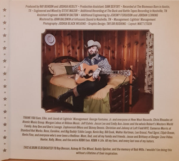 Joshua Hedley : All Hat (CD, Album)