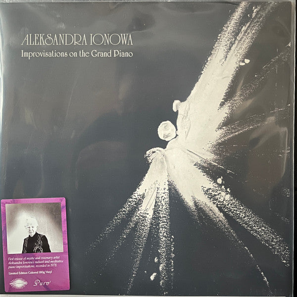 Aleksandra Ionowa : Improvisations On The Grand Piano  (LP, RE, Pin)