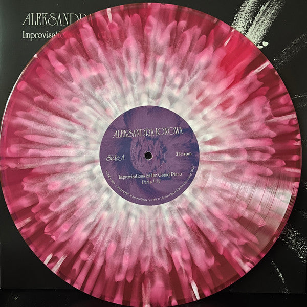 Aleksandra Ionowa : Improvisations On The Grand Piano  (LP, RE, Pin)