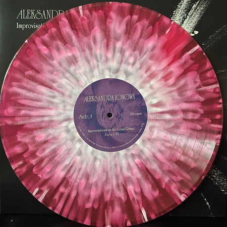 Aleksandra Ionowa : Improvisations On The Grand Piano  (LP, RE, Pin)