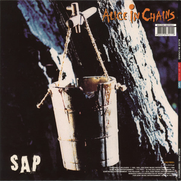 Alice In Chains : Jar Of Flies / Sap (12", EP + 12", S/Sided, EP, Etch + MiniAlbum, Comp)