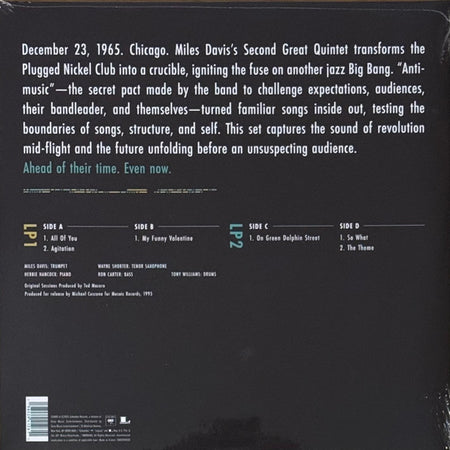 Miles Davis : Live At The Plugged Nickel: December 23, 1965 (Second Set) (2xLP, RSD)