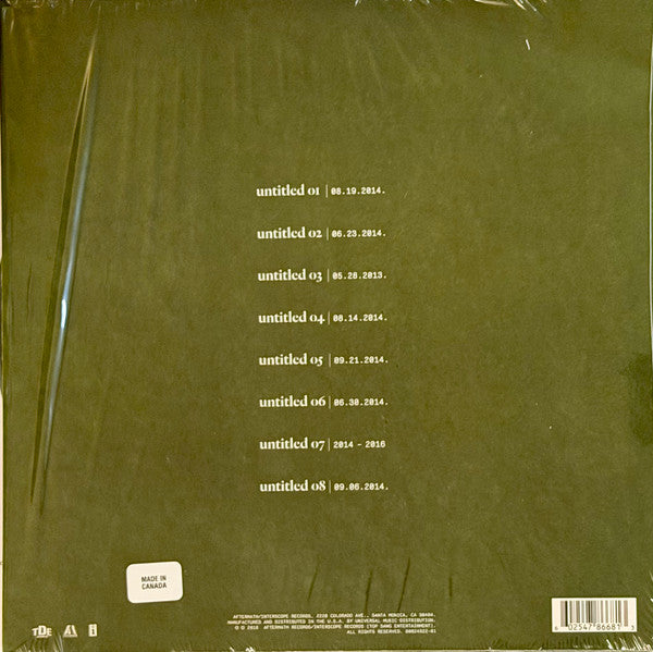 Kendrick Lamar : Untitled Unmastered. (LP, Album, RE, RP)