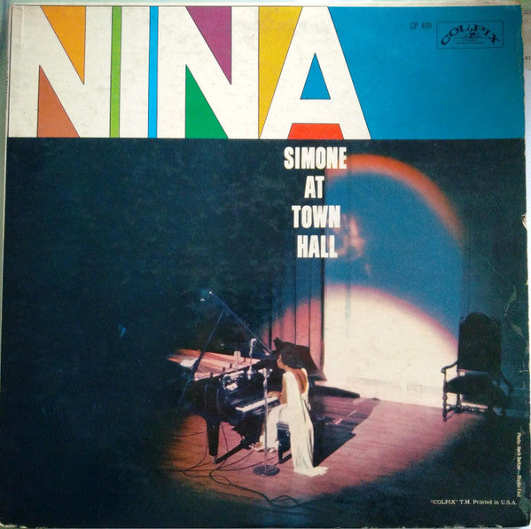 Nina Simone : Nina Simone At Town Hall (LP, Album, Mono, SR-)