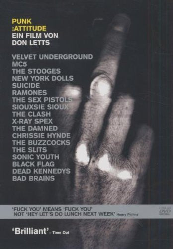 Various : Punk: Attitude - Ein Film Von Don Letts (2xDVD-V, Fil)