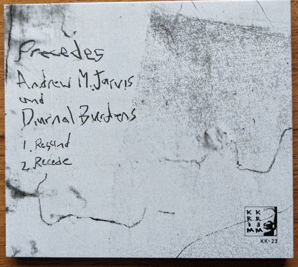 Andy Jarvis And Diurnal Burdens : Precedes (CD, Album, Ltd)