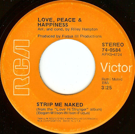 Love, Peace & Happiness : Unborn Child (7", Single)