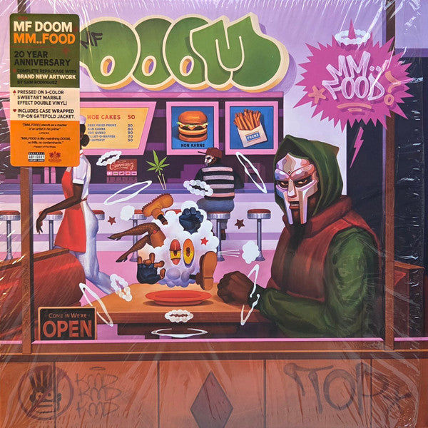 MF Doom : Mm..Food (2xLP, Album, RE, Pur)