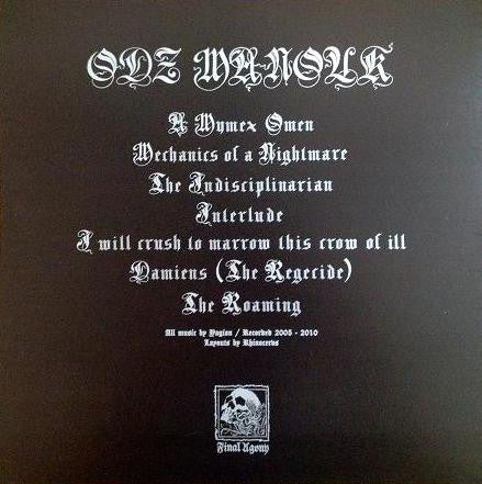 Odz Manouk : Odz Manouk (LP, Ltd, RE, RM)