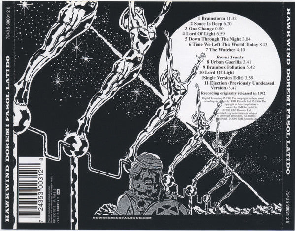 Hawkwind : Doremi Fasol Latido (CD, Album, RE, RM)