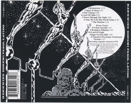 Hawkwind : Doremi Fasol Latido (CD, Album, RE, RM)