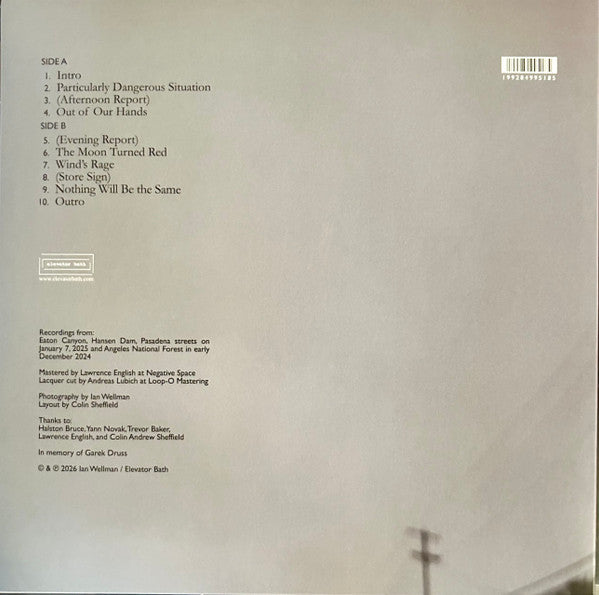 Ian Wellman : Particularly Dangerous Situation (LP, Album, Ltd)