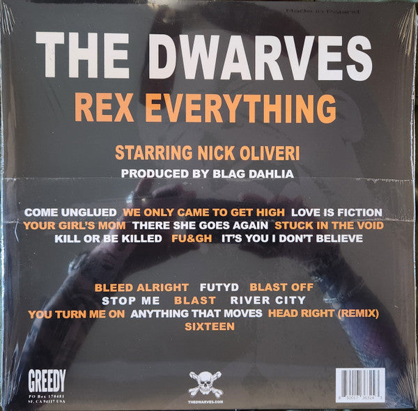 Dwarves : Rex Everything (LP, Comp, RE, Ora)