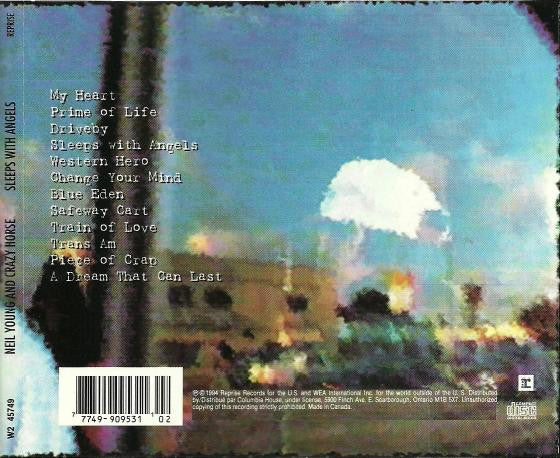 Neil Young And Crazy Horse : Sleeps With Angels (CD, Album, Club)