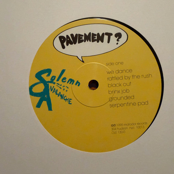 Pavement : Wowee Zowee (LP, Yel + LP, S/Sided, Yel + Album, RP, Gat)