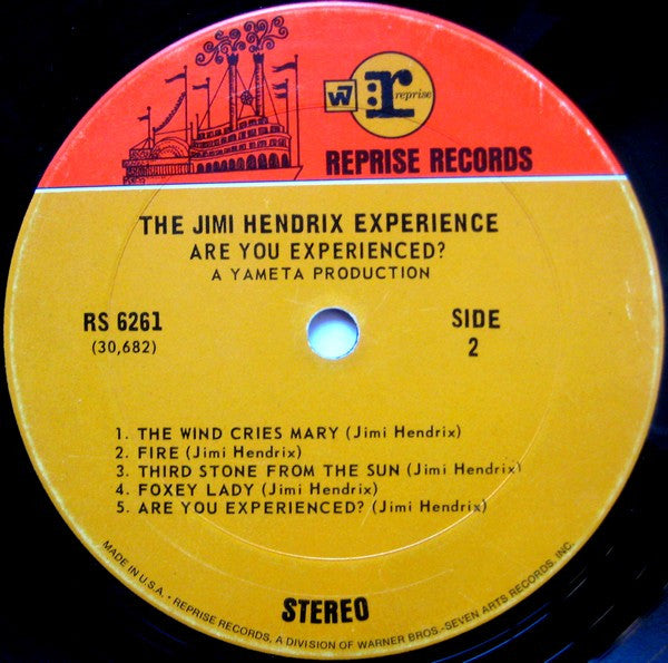 The Jimi Hendrix Experience : Are You Experienced (LP, Album, RE, RP, Ter)