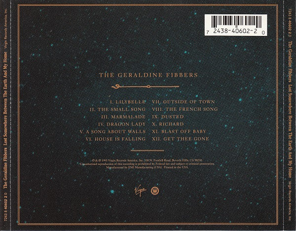 The Geraldine Fibbers : Lost Somewhere Between The Earth And My Home (CD, Album)